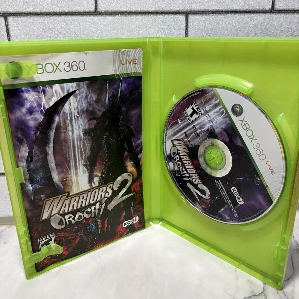Warriors Orochi 2 Xbox 360 2008 CIB Tested Complete w/ Manual Koei